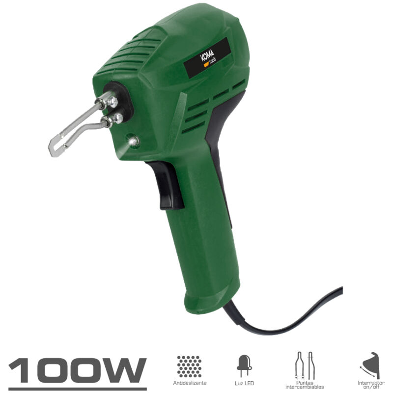 foto del prodotto pistola saldante 100w 230v koma tools