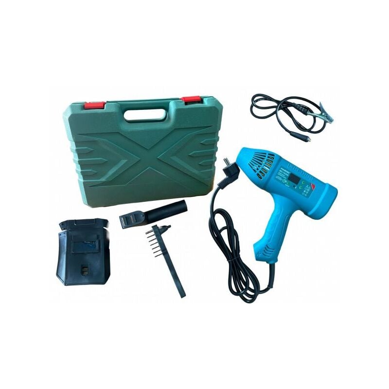 foto del prodotto pistola saldatrice portatile ad arco con display digitale 2200w md 70200