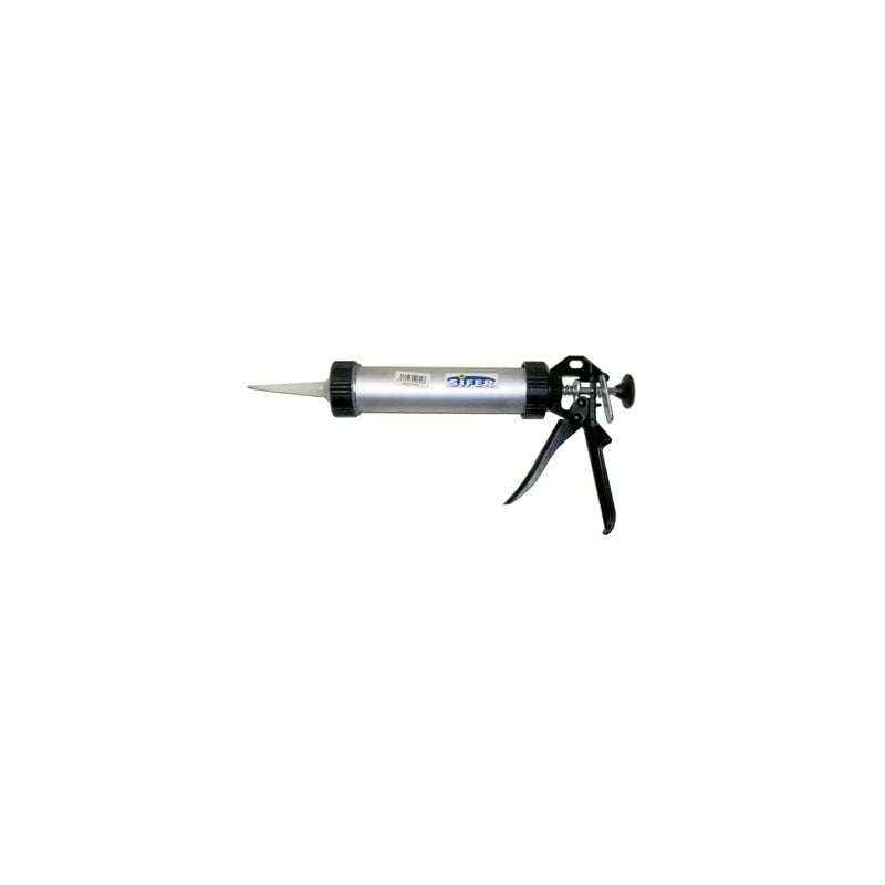 foto del prodotto pistola sifer chiusa in alluminio da 23 cm per cartucce sacchetti da 30 ml