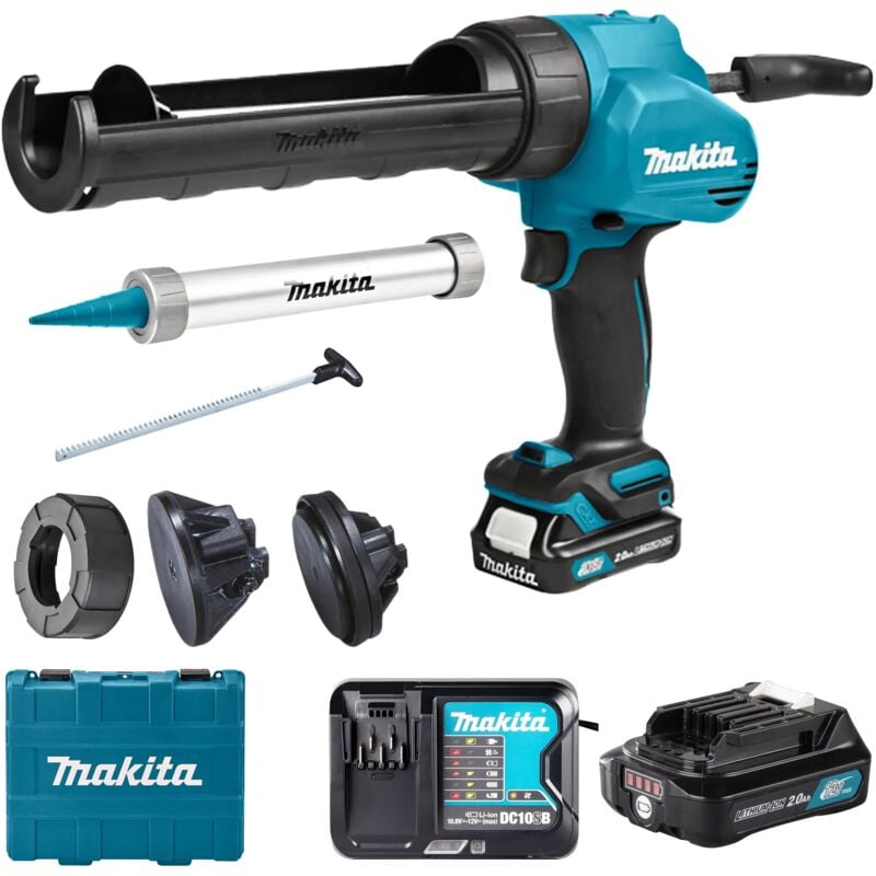 foto del prodotto pistola silicone makita cg100dsax 12v 2ah