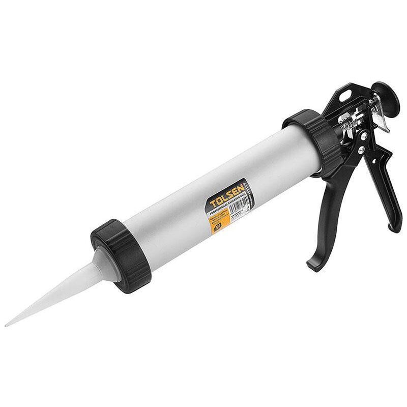 foto del prodotto pistola silicone tubo alluminio tolsen