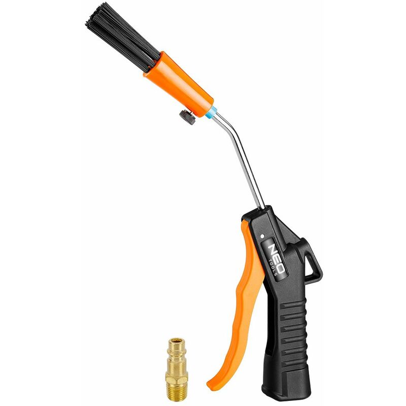 foto del prodotto pistola soffiaggio con spazzola pennello smontabile 14 036 neo tools