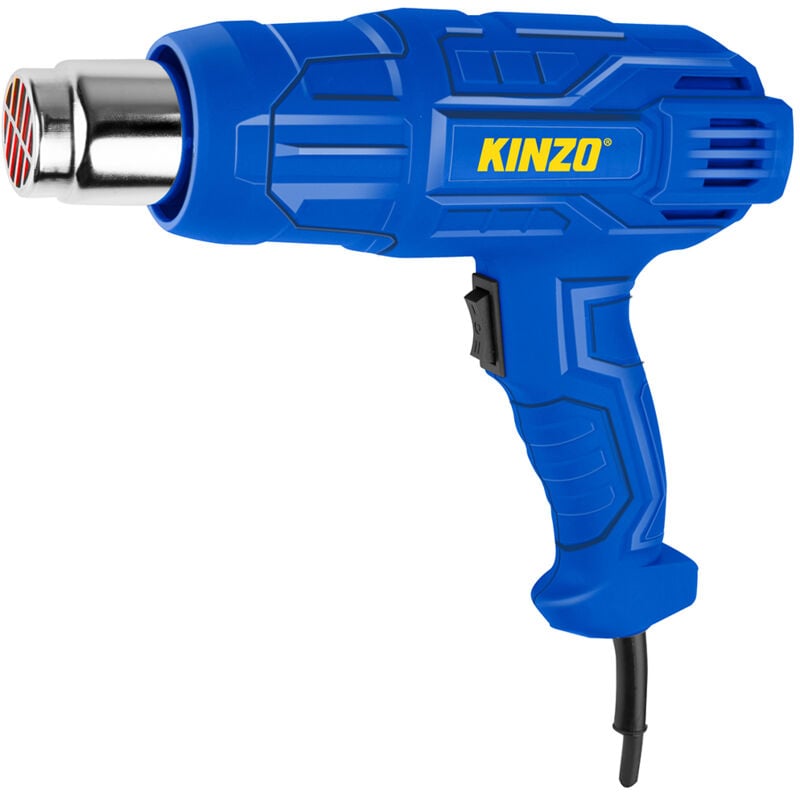 foto del prodotto pistola termica ad aria calda 230v 350 600 bruciatore vernice termosoffiatore kinzo
