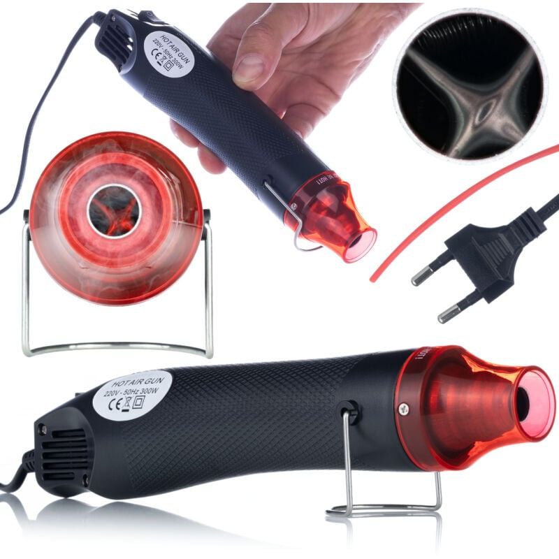 foto del prodotto pistola termica rosfix mini ad aria calda da 300 w