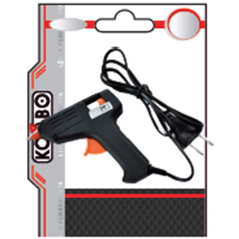foto del prodotto pistola termo collante 15w 230v ricambio 11mm cavo da mt spina 10a