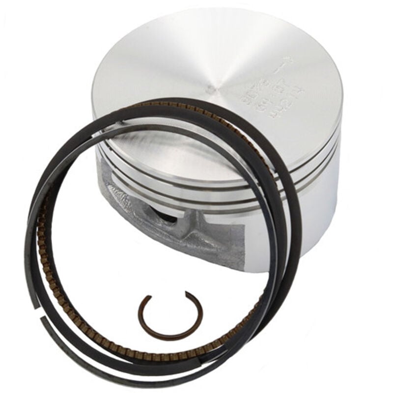 foto del prodotto pistone completo di fasce motore trattorino rasaerba briggs stratton 594435