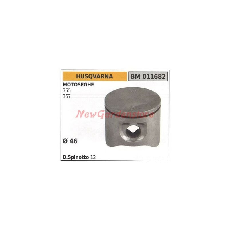 foto del prodotto pistone motosega 355 357 46mm husqvarna 011682
