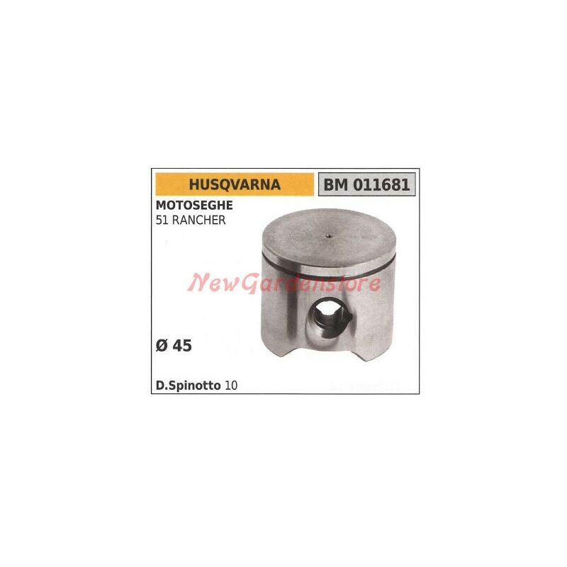 foto del prodotto pistone motosega 51 rancher 45mm husqvarna 011681