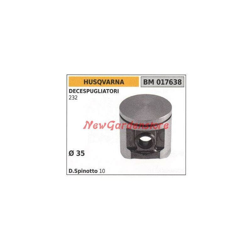 foto del prodotto pistone per decespugliatore 232 35mm husqvarna 017638