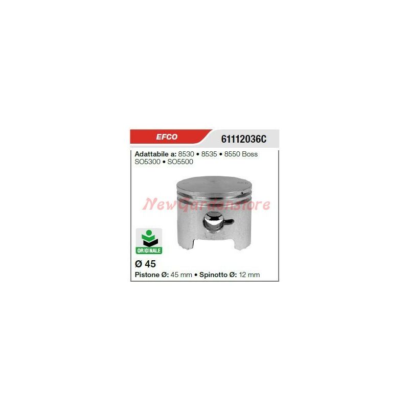 foto del prodotto pistone segmenti spinotto efco motosega 8530 8535 8550 boss 61112036c