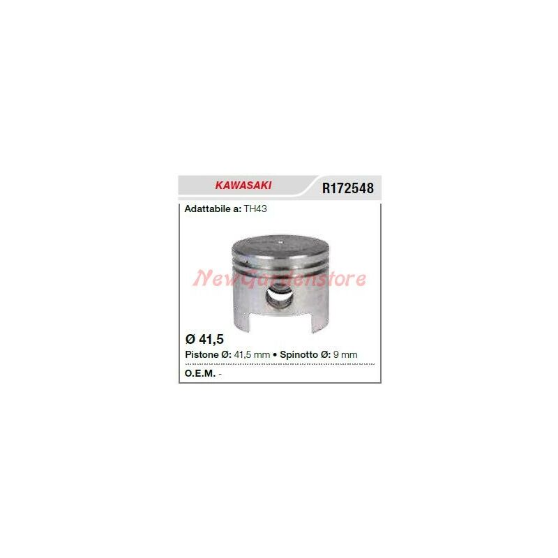foto del prodotto pistone segmenti spinotto kawasaki decespugliatore th43 172548