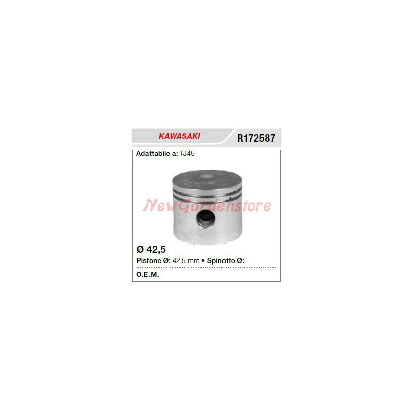 foto del prodotto pistone segmenti spinotto kawasaki tagliasiepe tj45 172587