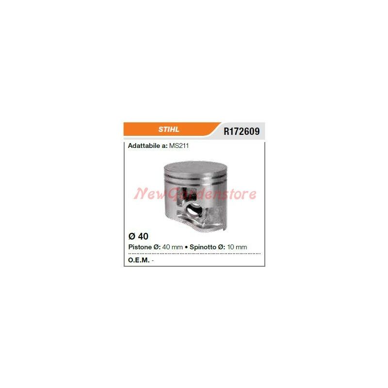 foto del prodotto pistone segmenti spinotto stihl motosega ms211 172609