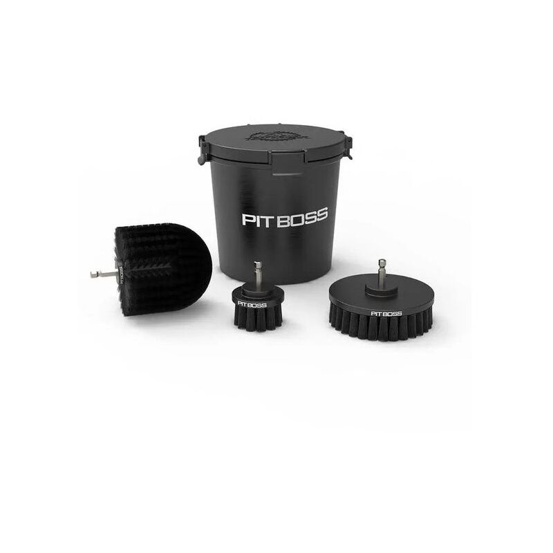 foto del prodotto pit boss kit di pulizia per utilizzo con trapano pro series 41202