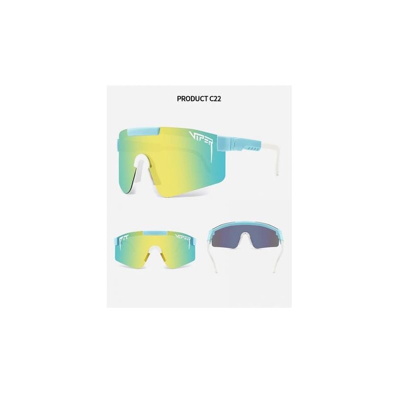 foto del prodotto pit viper series c uv400 polarized occhiali da sole per sport all aria aperta c22