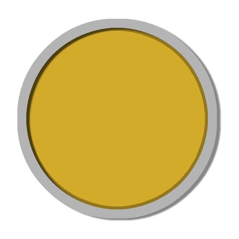 foto del prodotto pittura a gesso per mobili, in barattolo da 175 ml [etichetta in lingua italiana non garantita], giallo, cp-32 - la pajarita
