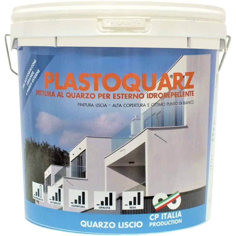 foto del prodotto pittura al quarzo plasto quarz da lt.14