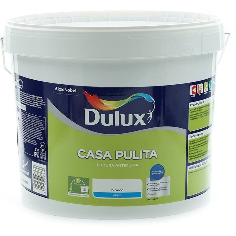 foto del prodotto pittura antimuffa 10l dulux casa pulita