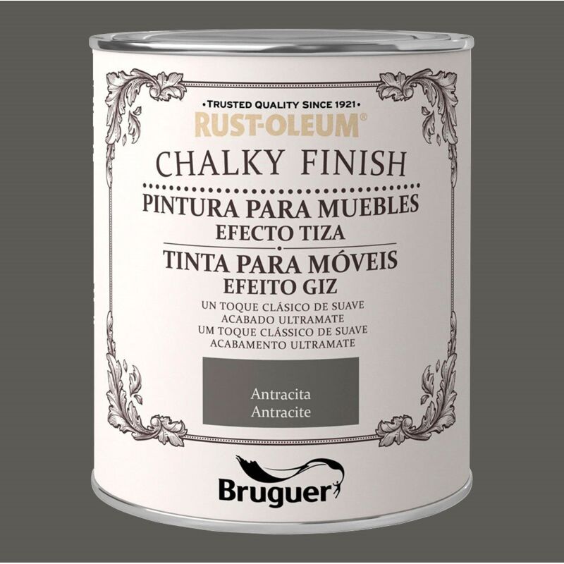 foto del prodotto pittura bruguer 5397535 75 cl mobili antracite 750 ml