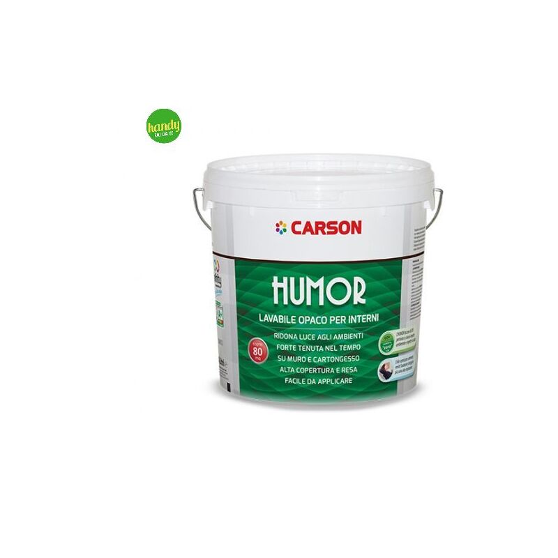 foto del prodotto pittura carson humor bianca lt.14