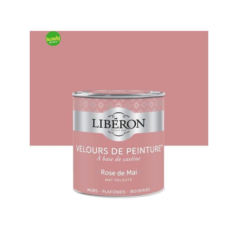 foto del prodotto pittura da interni liberon 125ml rosa di maggio