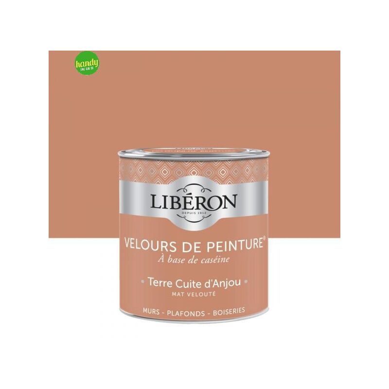 foto del prodotto pittura da interni liberon 125ml terracotta angi 