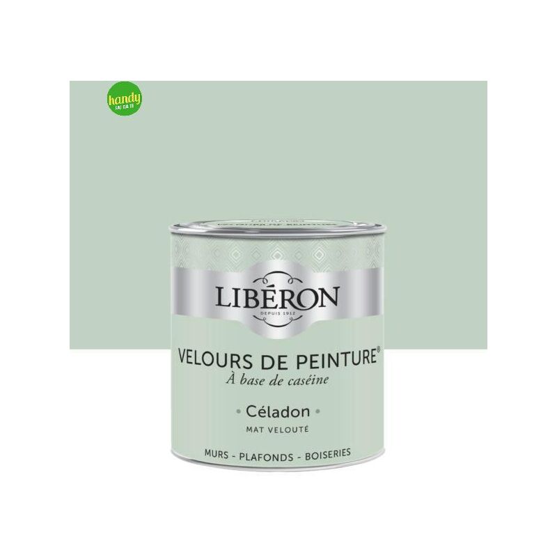 foto del prodotto pittura da interni liberon 500ml acquamarina