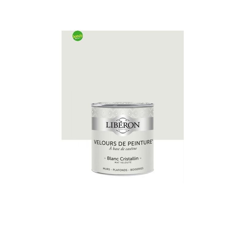 foto del prodotto pittura da interni liberon 500ml bianco cristallino