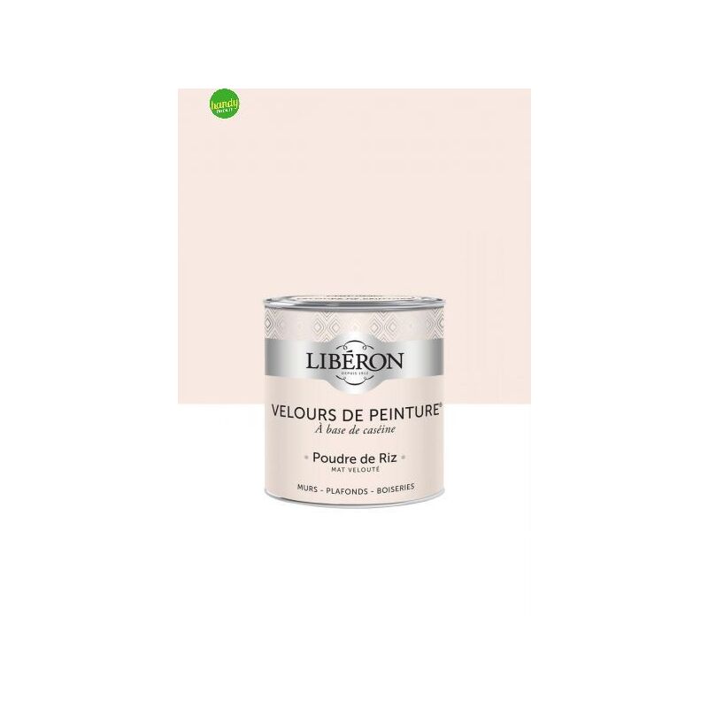 foto del prodotto pittura da interni liberon 500ml rosa polvere di riso