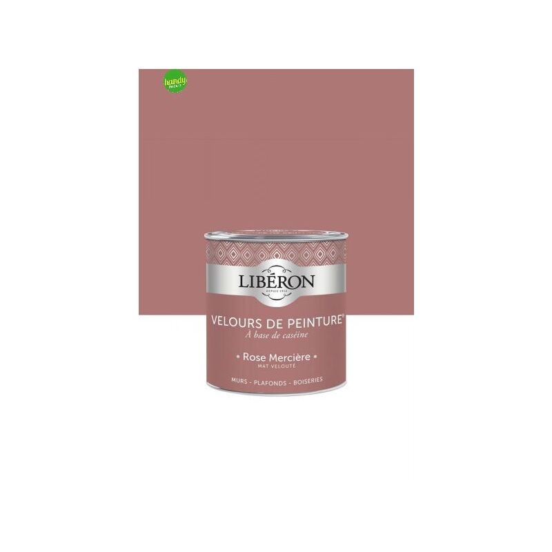 foto del prodotto pittura da interni liberon 500ml rosa velluto