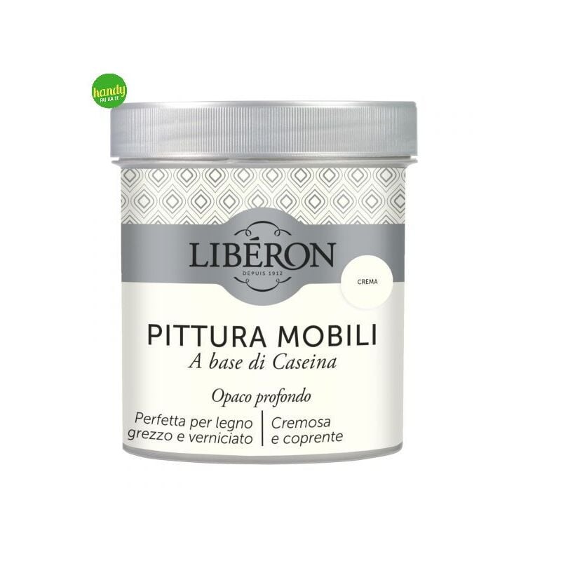 foto del prodotto pittura mobili liberon 500ml crema