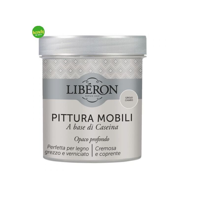 foto del prodotto pittura mobili liberon 500ml grigio chiaro