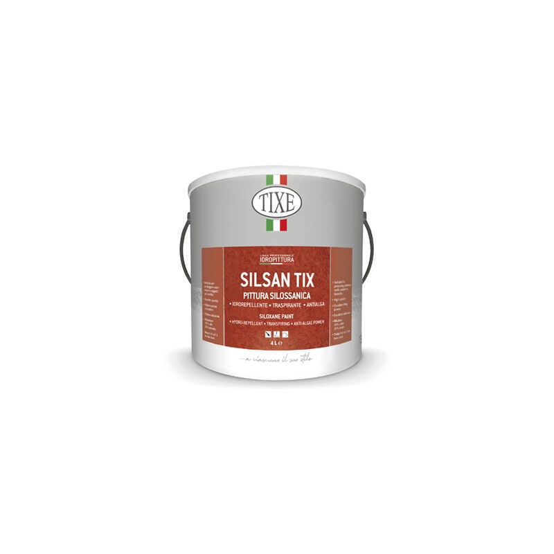foto del prodotto pittura silossanica tixe silsan tix bianca lt. 4