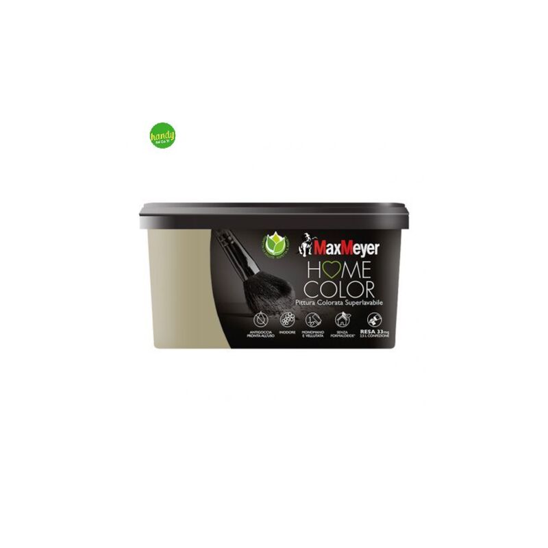 foto del prodotto pittura superlavabile maxmeyer home color fango lt.2,50
