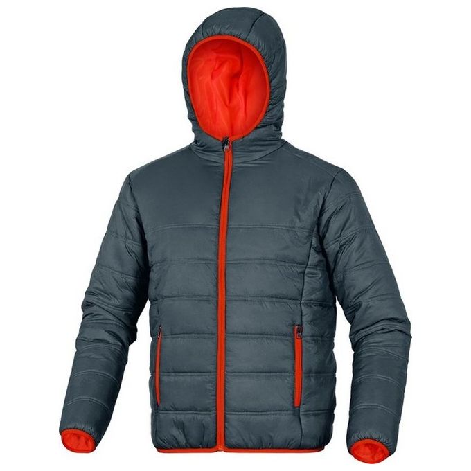 foto del prodotto piumini deltaplus leggeri doon grey orange tg. xl