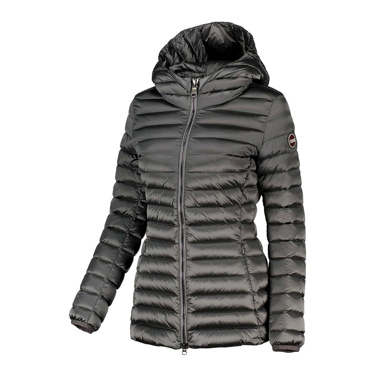 foto del prodotto piumino 3 4 con cappuccio recycled donna