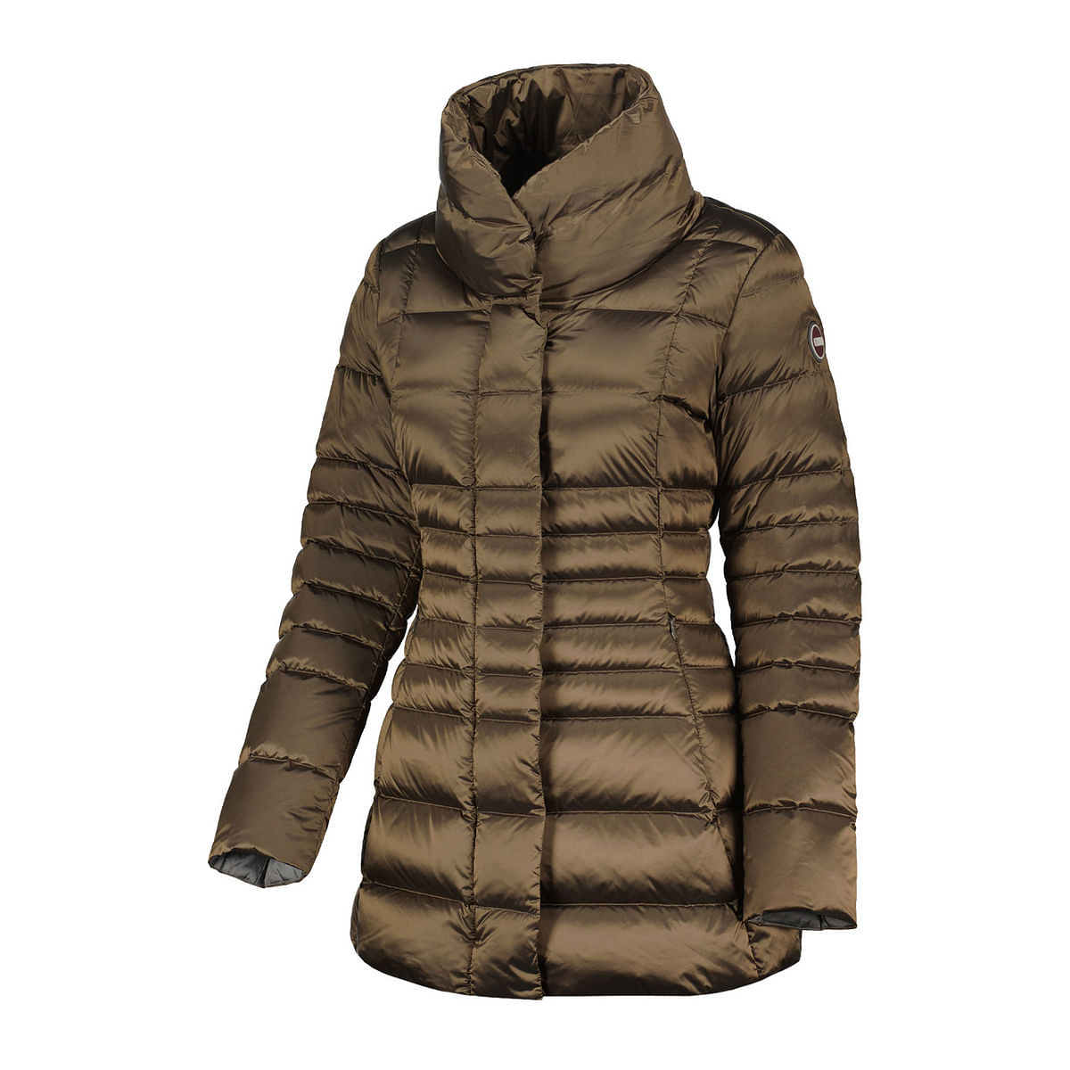foto del prodotto piumino asimmetrico recycled donna