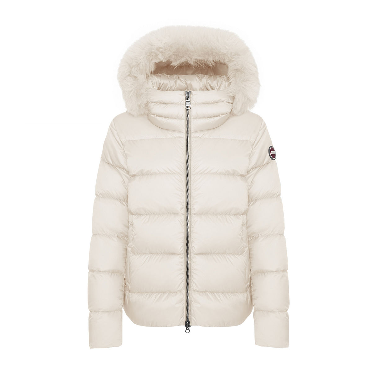 foto del prodotto piumino con cappuccio staccabile recycled donna
