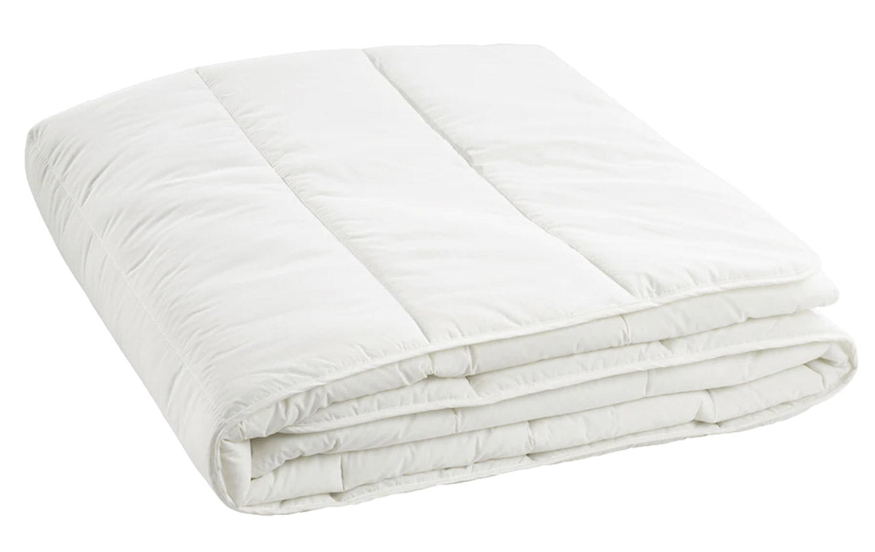 foto del prodotto piumino interno 1 piazza e mezzo 100gr trapuntato bianco