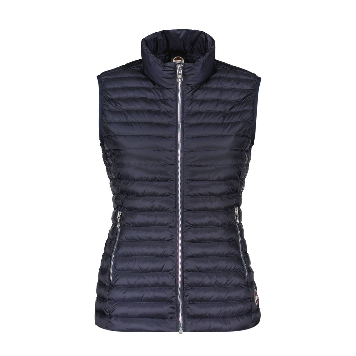 foto del prodotto piumino leggero smanicato recycled donna