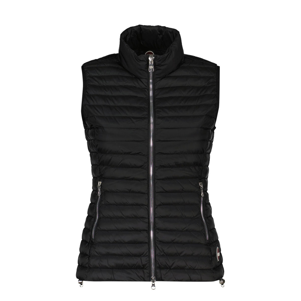 foto del prodotto piumino leggero smanicato recycled donna