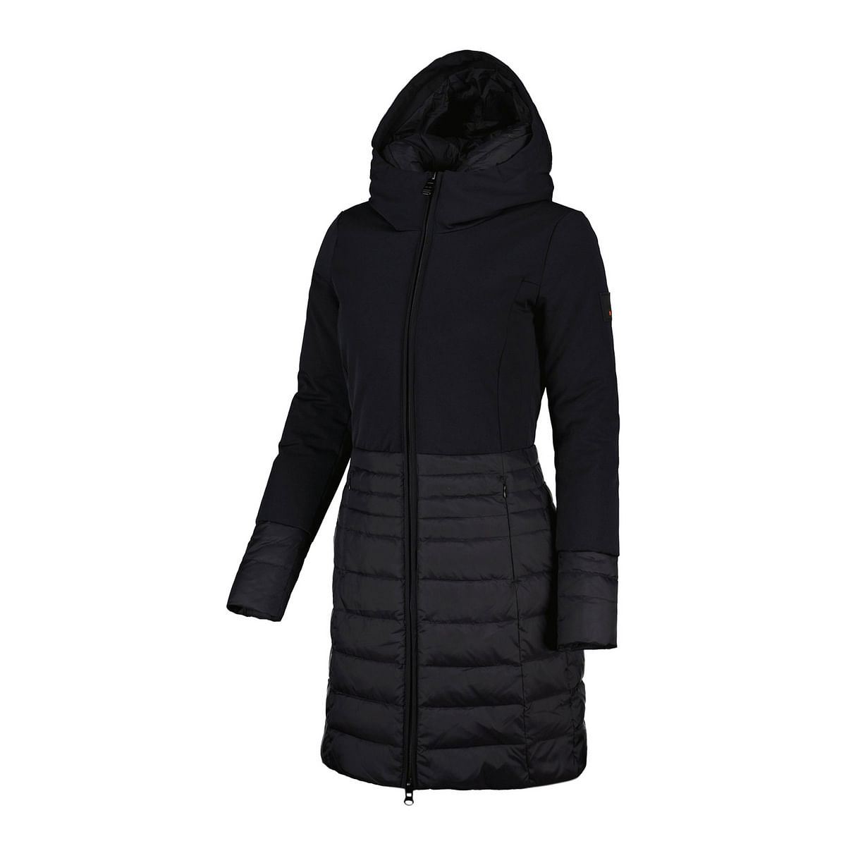 foto del prodotto piumino lungo bi material twiss donna