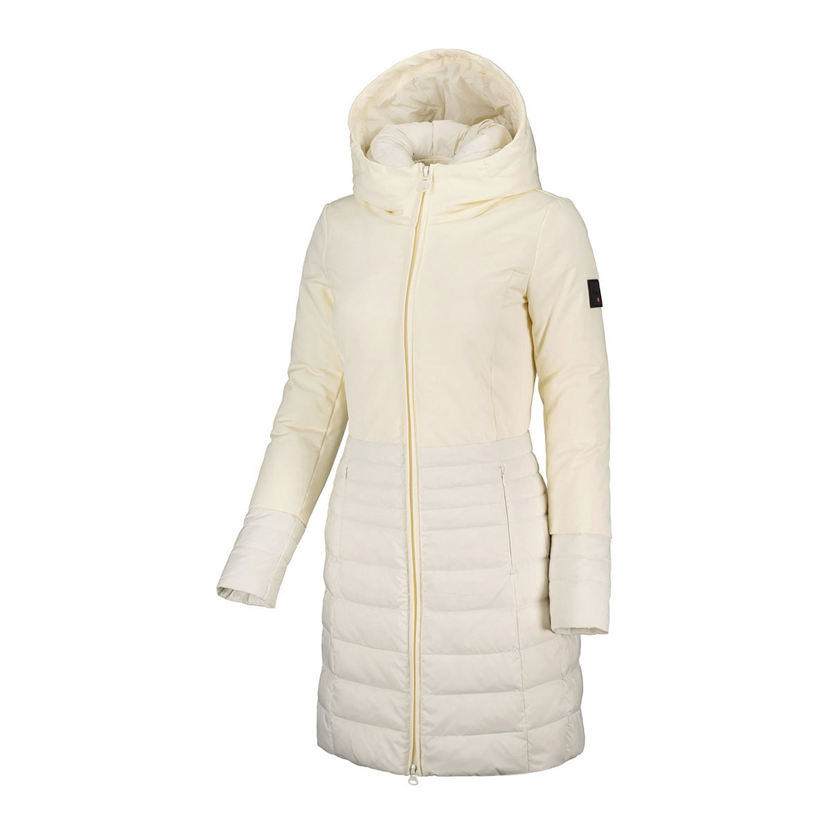 foto del prodotto piumino lungo bi material twiss donna