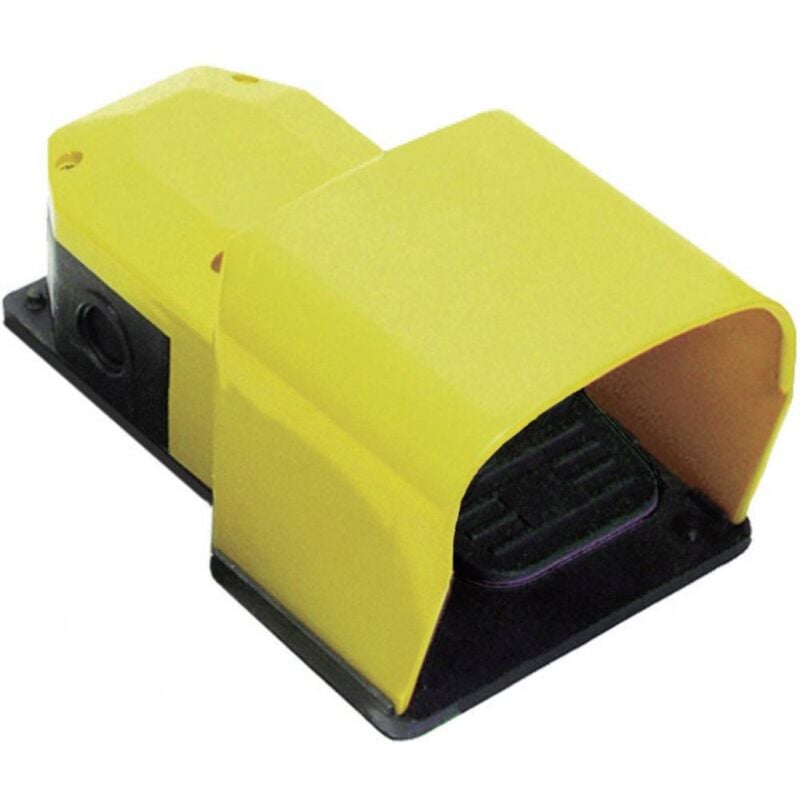 foto del prodotto pizzato elettrica px 10211 m2 interruttore a pedale 250 v ac 6 a 1 pedale con coperchio di protezione 2 na, 2 nc ip65 1