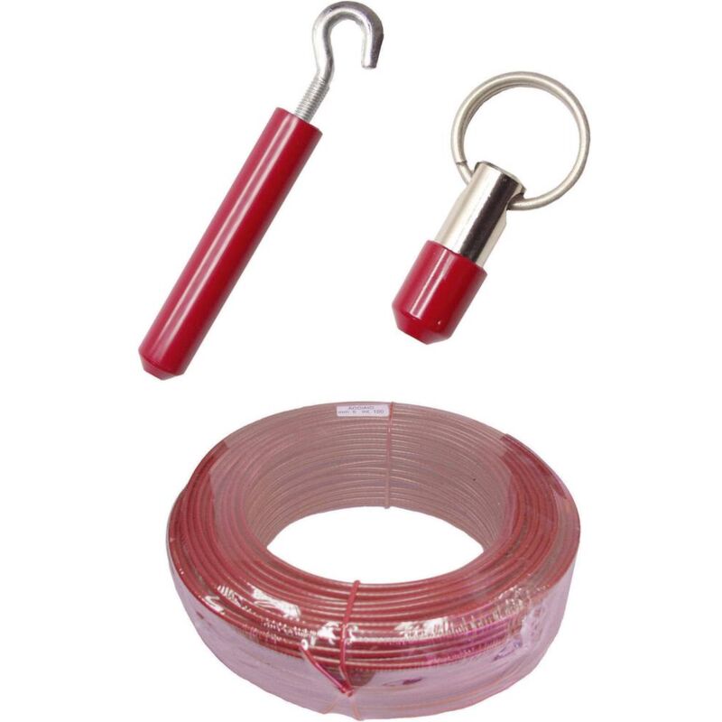 foto del prodotto pizzato elettrica vf af kt20m0 cavo d acciaio con gancio 1 kit