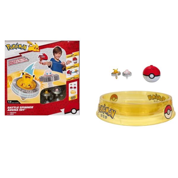 foto del prodotto pkmn arena trottola 2personaggi