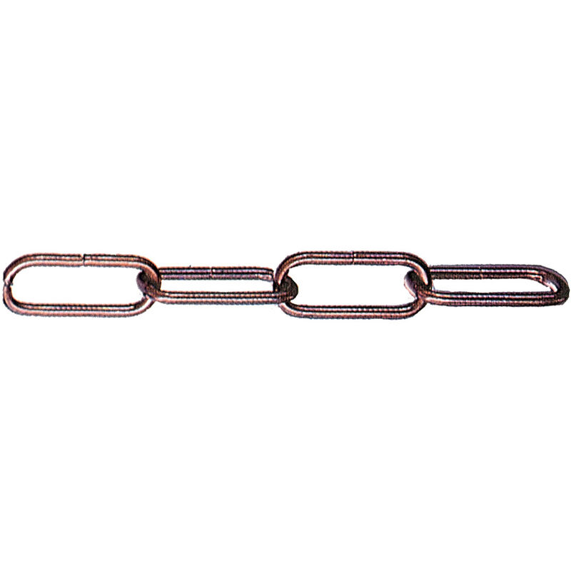 foto del prodotto pl catena lamp. f.tondo bronz. mm.3,8 cm.50 