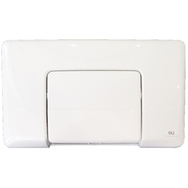 foto del prodotto placca 1 scarico per cassetta diamante e giada bianca