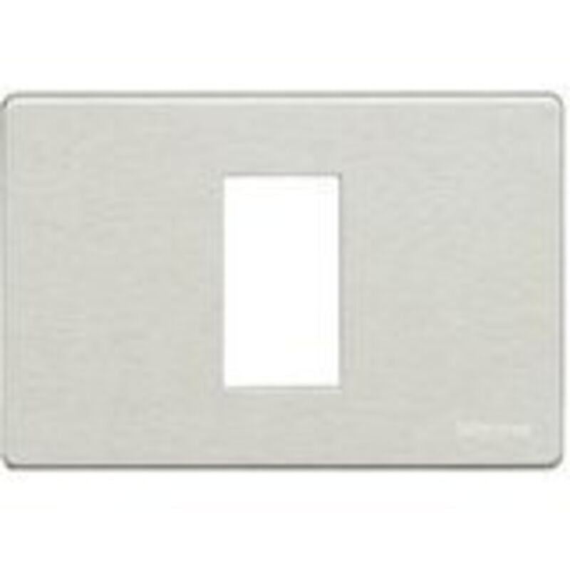 foto del prodotto placca 1p resina per scatola tonda rettangolare magic bticino cod. 503 1a r 