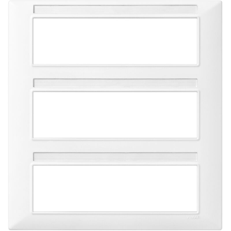 foto del prodotto placca 21m bianco vimar cod. 14691.01 